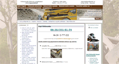 Desktop Screenshot of gepi.foldmunka.profigarden.hu